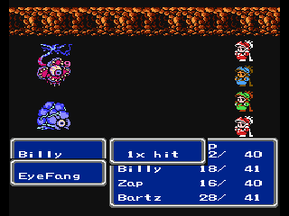 Screenshot Thumbnail / Media File 1 for Final Fantasy III (Japan) [En by A.W.Jackson+Neill Corlett+SoM2Freak v1.1]